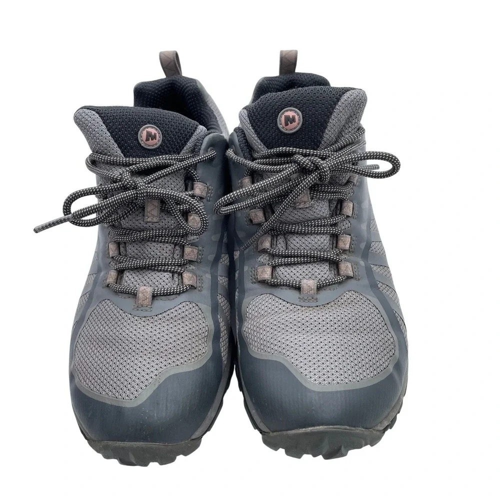Merrell Siren Edge Q2 Waterproof Hiking Shoes Women Low Top Sneakers Sz 8